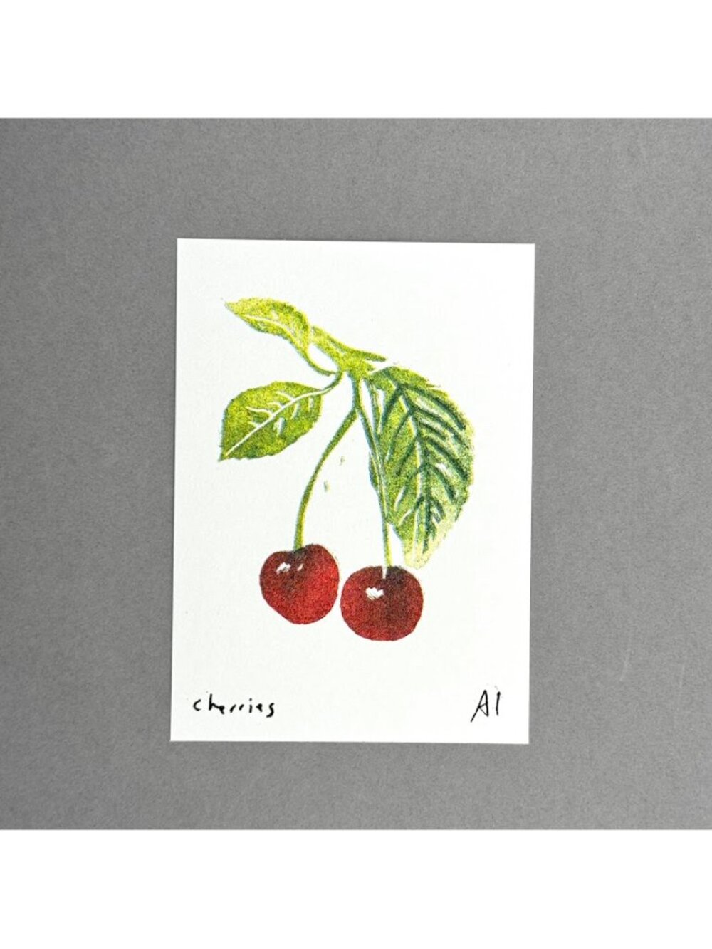 Ana Inciardi Cherries Mini Art Print